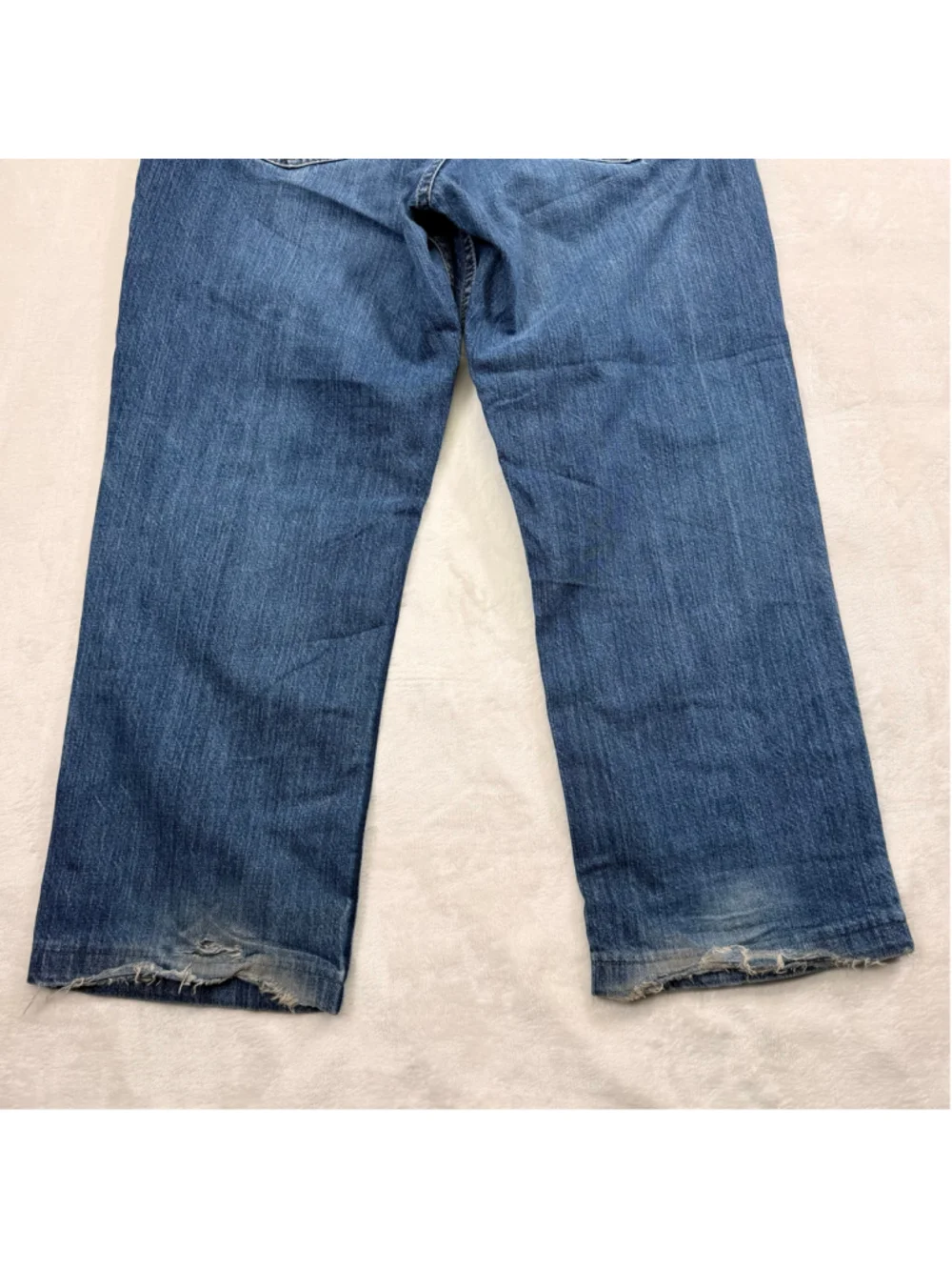 Men's Levi's 531 34x25 Cropped Hemmed Athletic Slim Fit Jeans Blue (34x34 Tag)